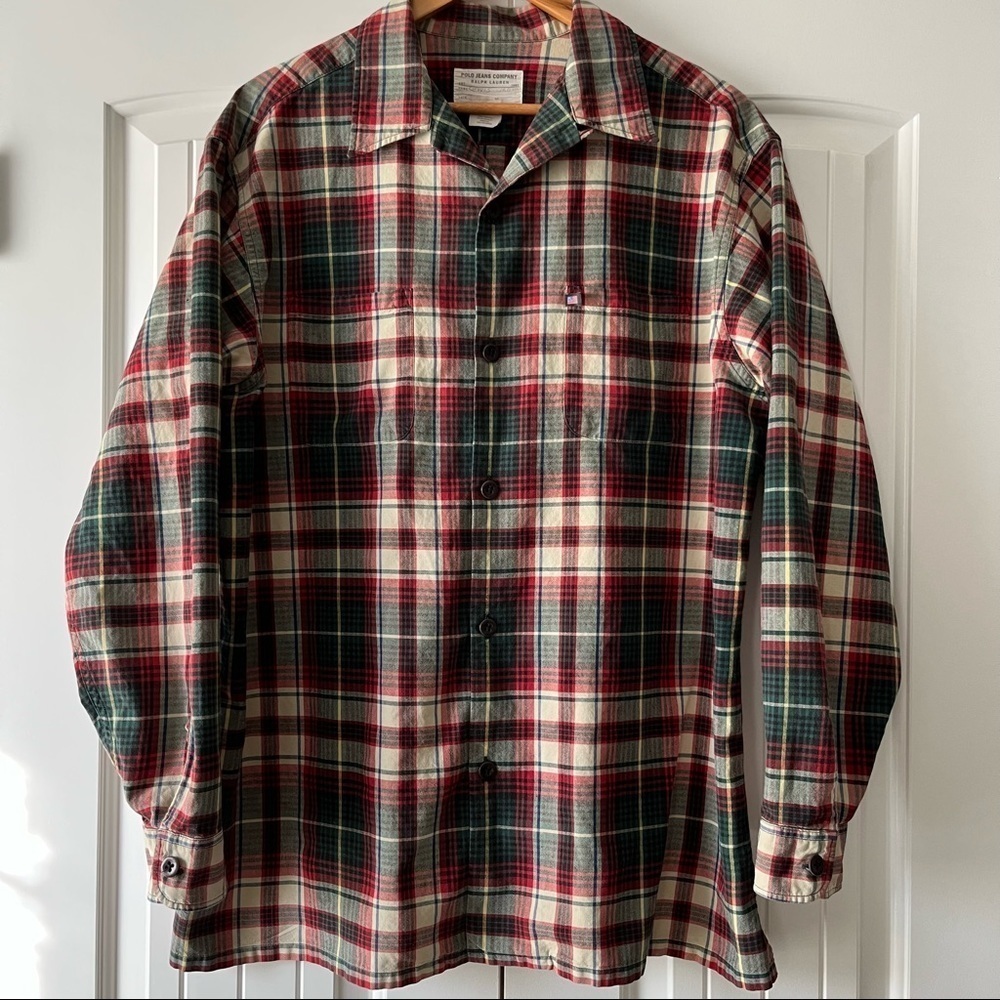 Ralph Lauren Polo Jeans Company Plaid Shirt